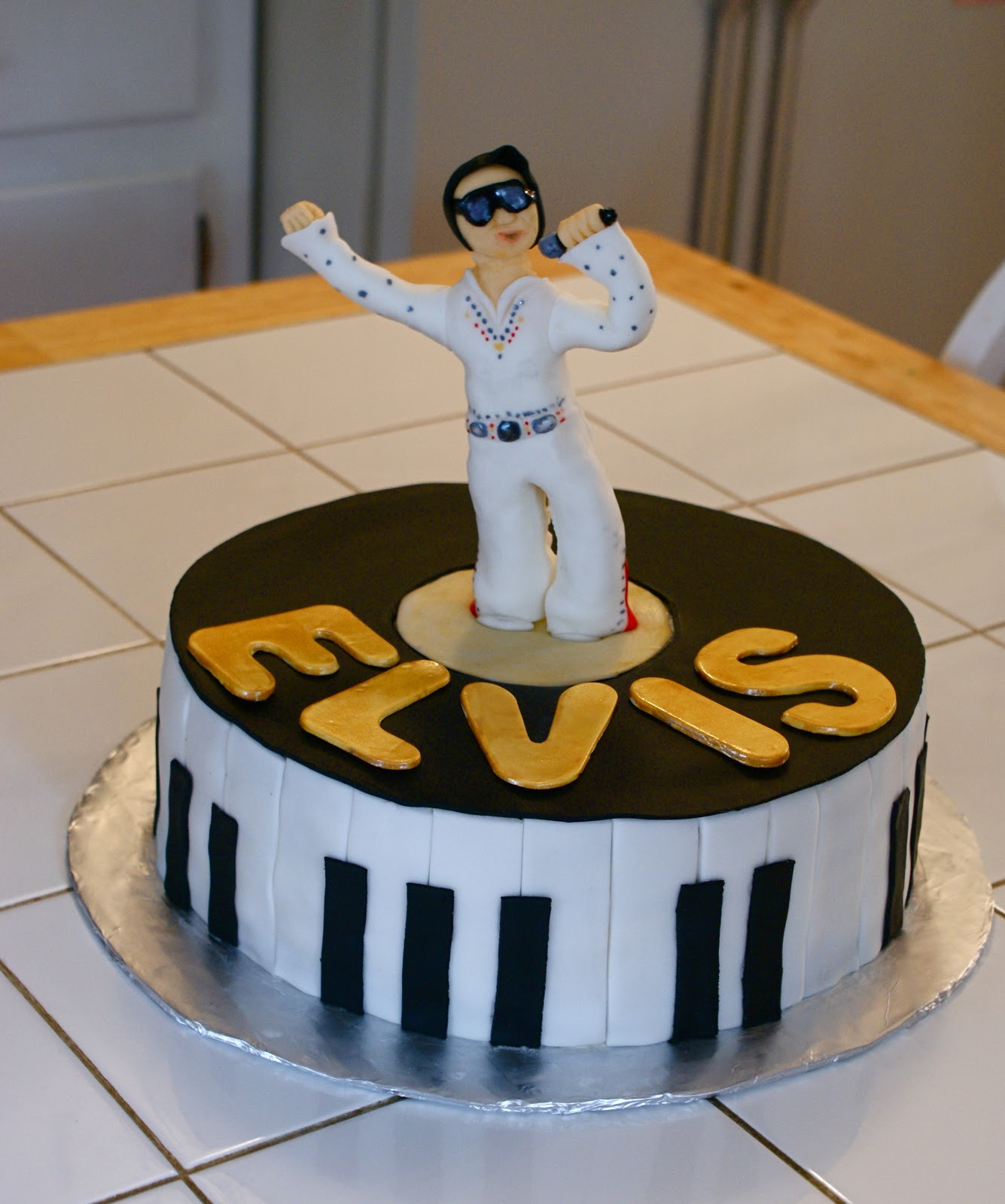 Elvis Birthday Cake
 Cakes by Meg Elvis Cake
