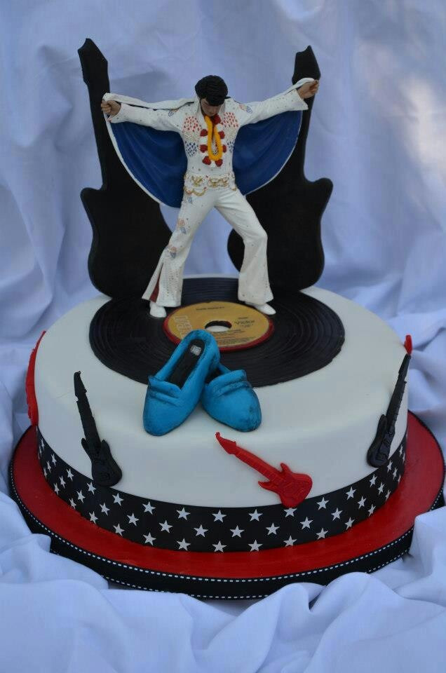 Elvis Birthday Cake
 51 best images about Elvis on Pinterest