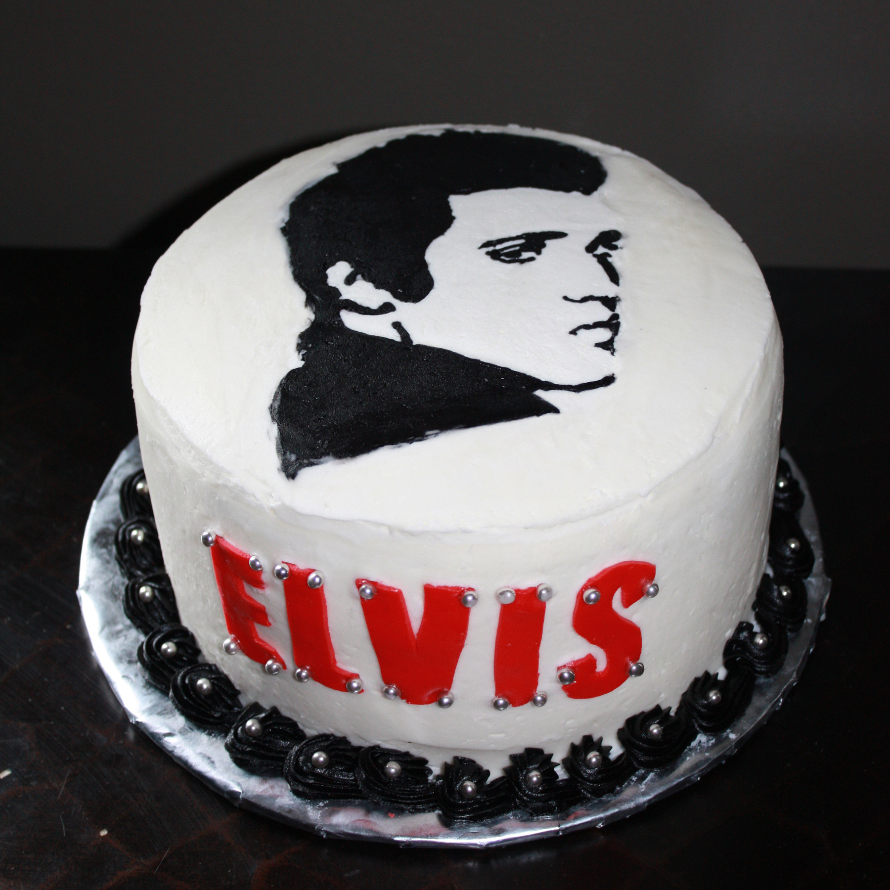 Elvis Birthday Cake
 i’m sorry i put asians on your wall