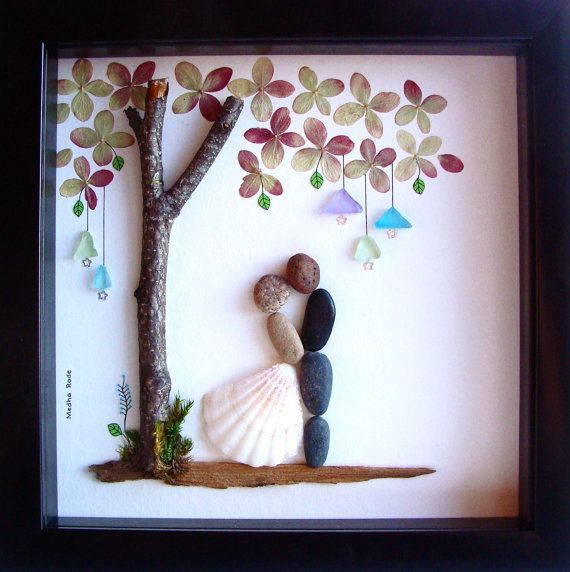 Engagement Gift Ideas For Couples
 Wedding Gift Pebble Art Unique Engagement Gift