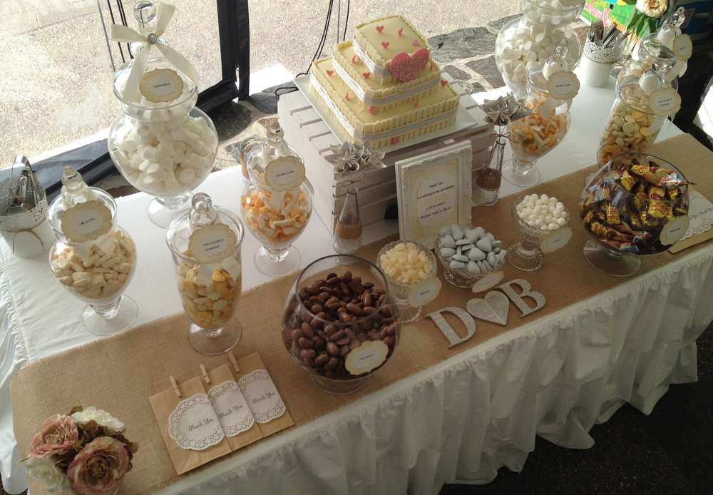 Engagement Party Buffet Ideas
 Rustic Lolly Buffet Wedding Party Ideas