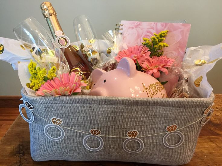 Engagement Party Gift Basket Ideas
 The 25 best Engagement t baskets ideas on Pinterest