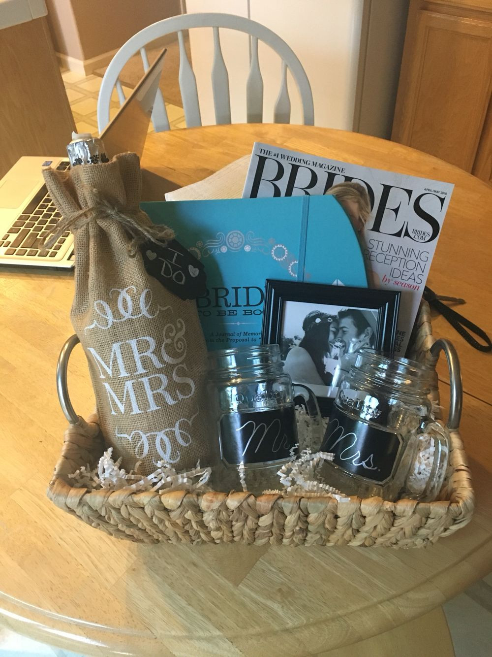 Engagement Party Gifts Ideas
 Engagement t basket