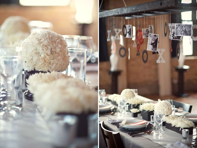 Engagement Party Ideas For Home
 Hugs & Kisses Modern Engagement Party guest feature