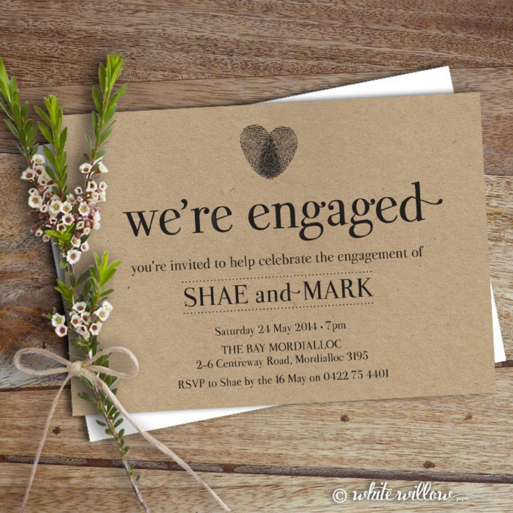 Engagement Party Invitation Ideas
 Engagement Party Decor Ideas — The Overwhelmed Bride