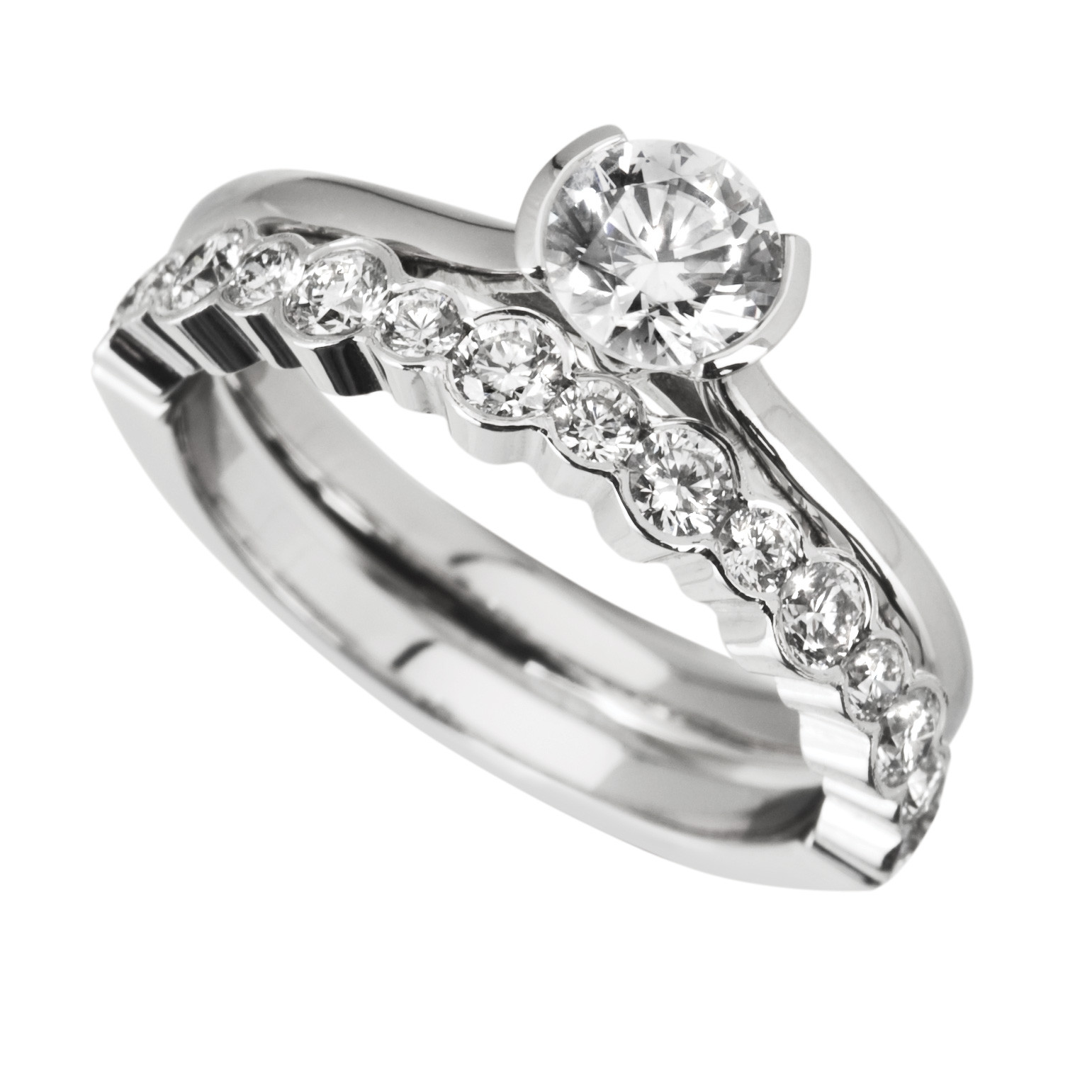 Engagement Rings And Wedding Bands Sets
 Diamonds and Rings the line Jeweller Launches a New