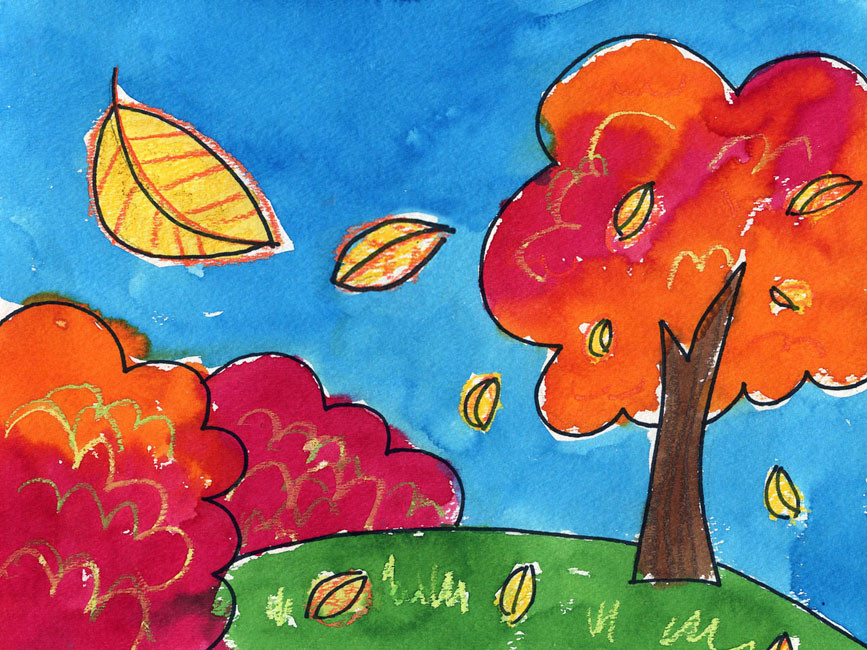 Fall Art Projects For Kids
 Fall Landscape Art Projects for Kids