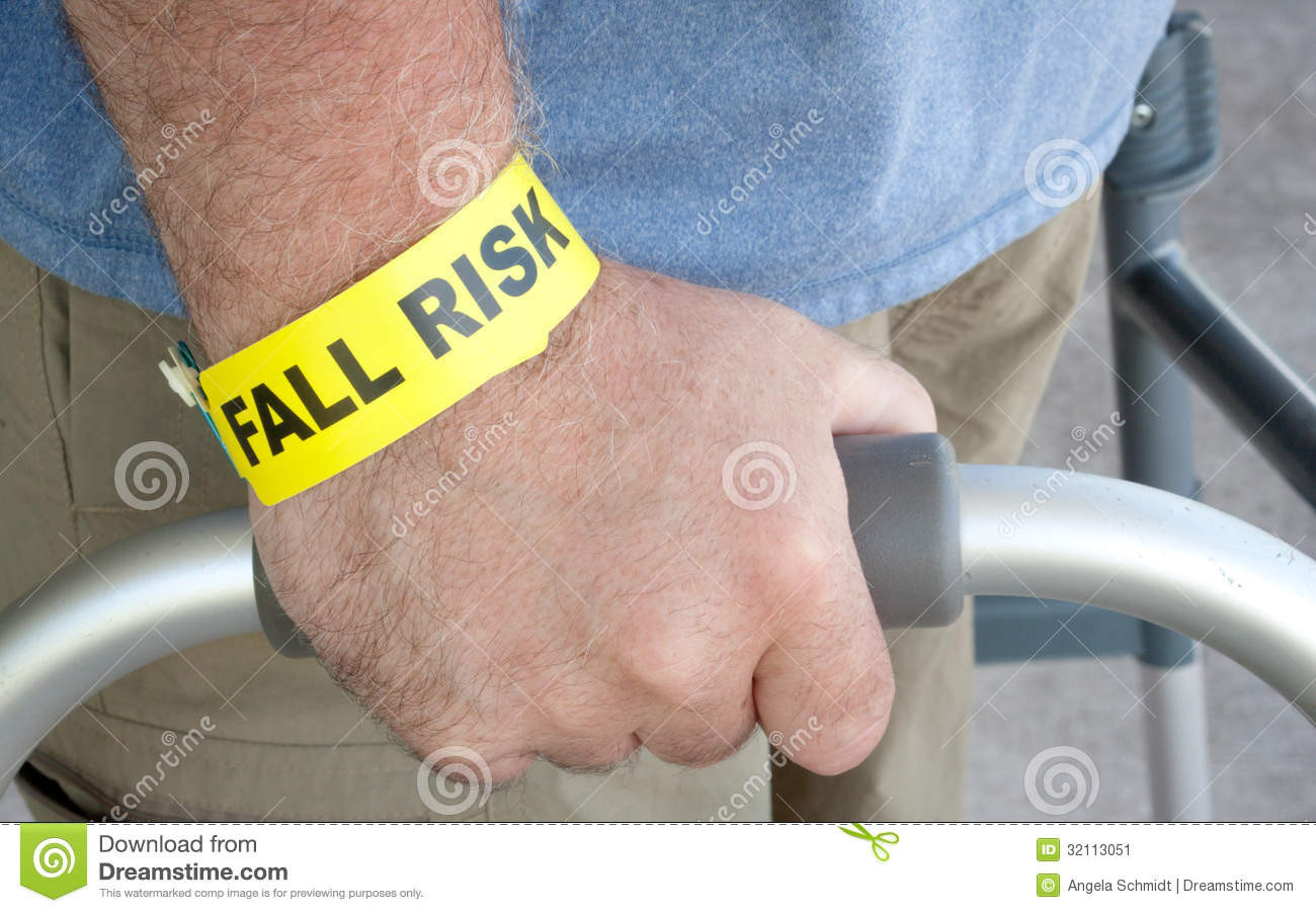 Fall Risk Bracelet
 Fall Risk Close Up Stock Image Image
