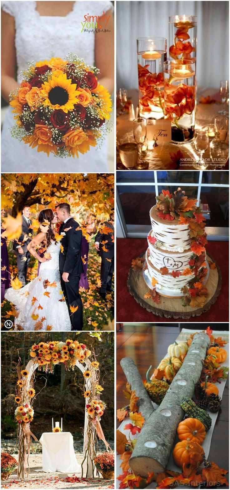 Fall Themed Weddings
 23 Best Fall Wedding Ideas in 2019