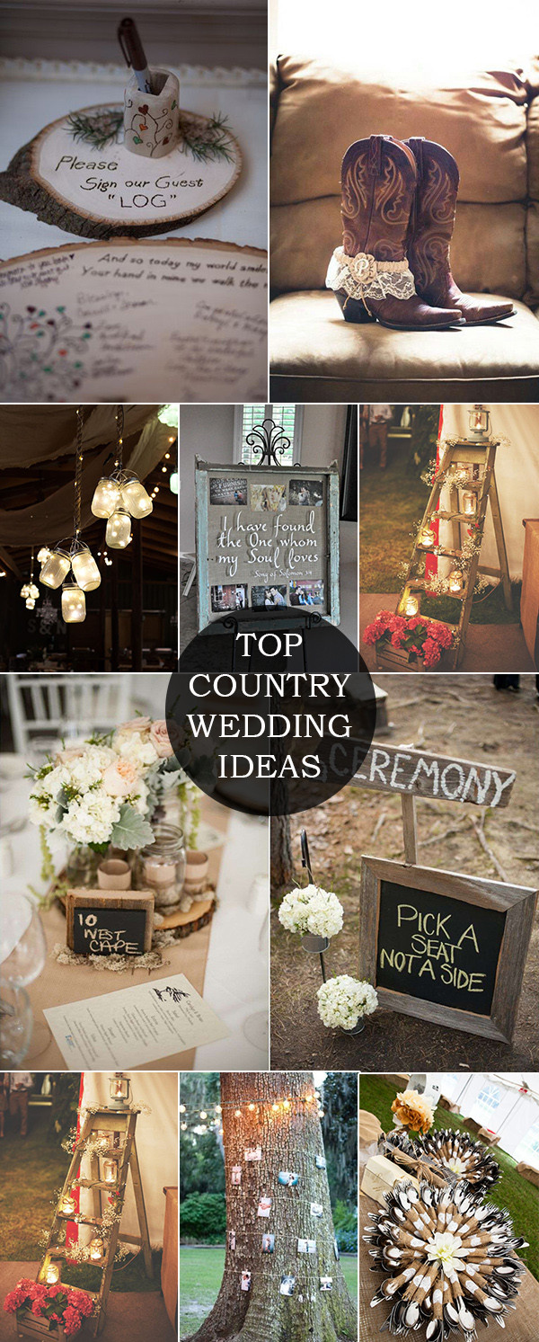 Fall Themed Weddings
 Top 30 Country Wedding Ideas And Wedding Invitations For