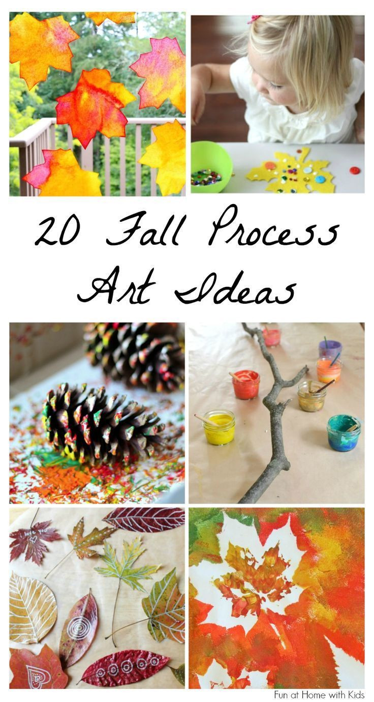 Fall Toddler Craft Ideas
 20 Beautiful Fall Process Art Ideas for Kids