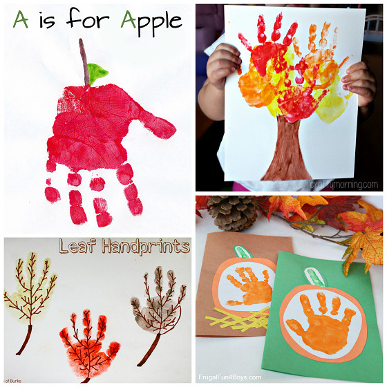 Fall Toddler Craft Ideas
 Fall Handprint Craft Ideas for Kids Crafty Morning