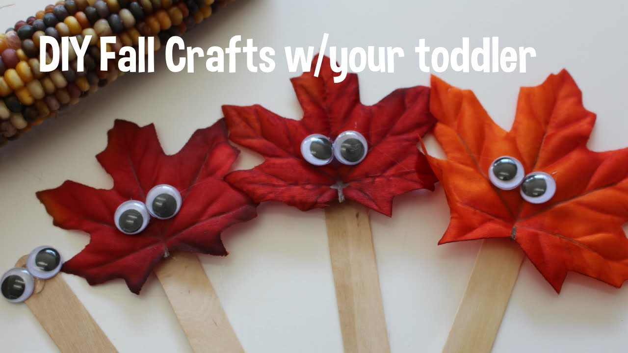 Fall Toddler Craft Ideas
 DIY Fall Crafts Toddler friendly