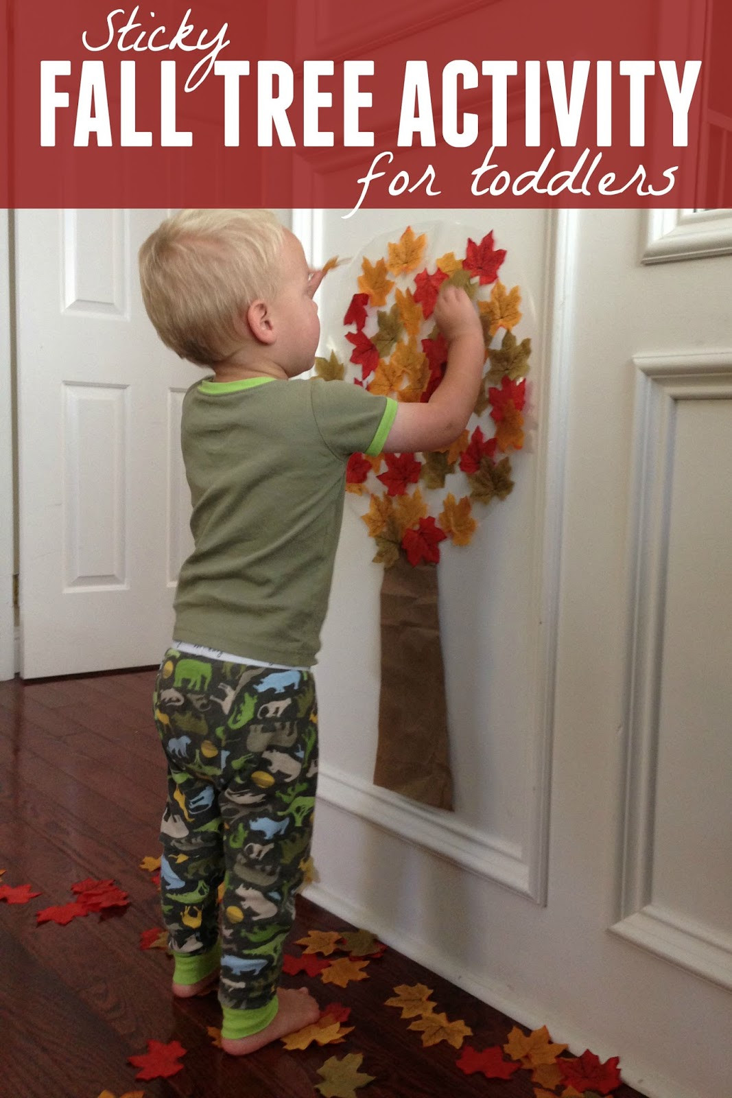 Fall Toddler Craft Ideas
 Toddler Approved Easy Fall Tree Activity for Toddlers