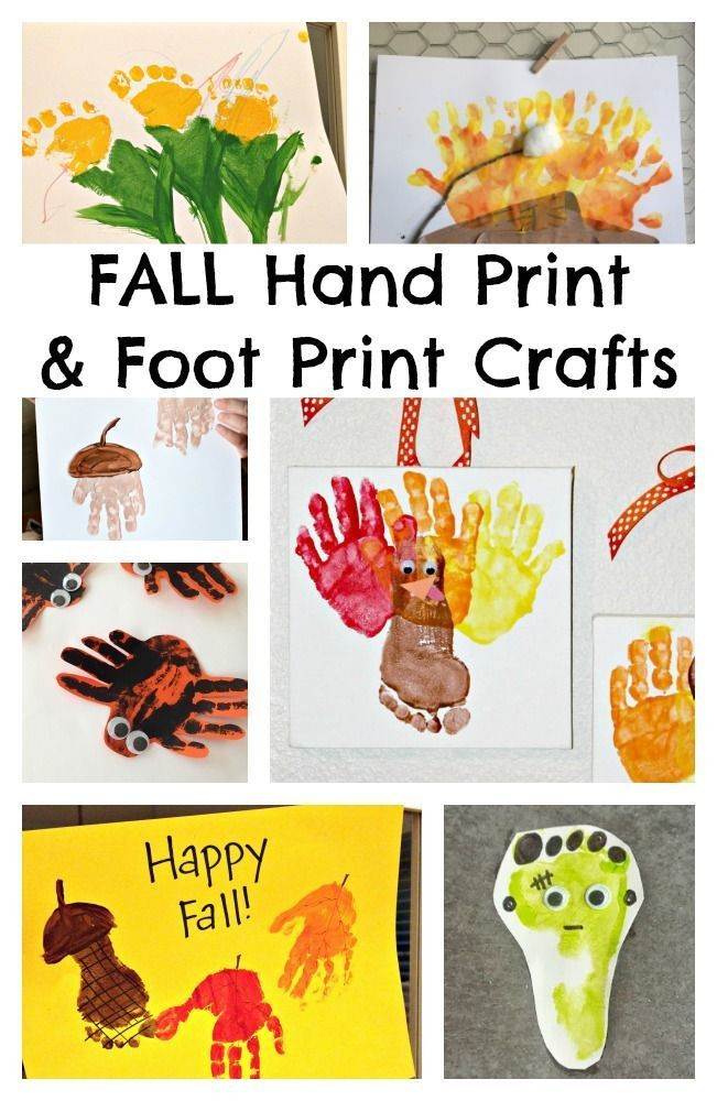 Fall Toddler Craft Ideas
 Fall Hand Print Craft Ideas