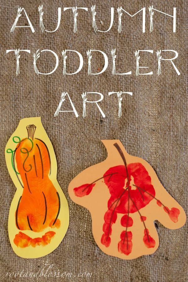 Fall Toddler Craft Ideas
 Rootandblossom Autumn Toddler Created Banner