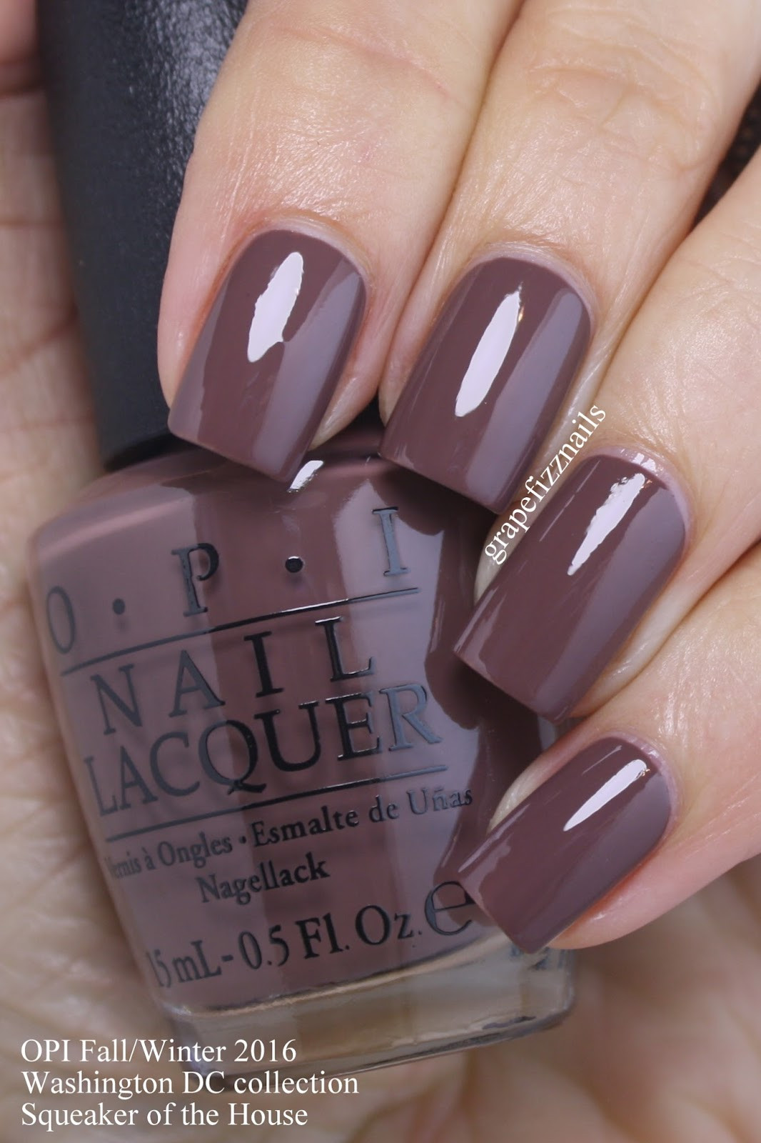 Fall Winter Nail Colors
 Grape Fizz Nails OPI Washington DC Collection for Fall