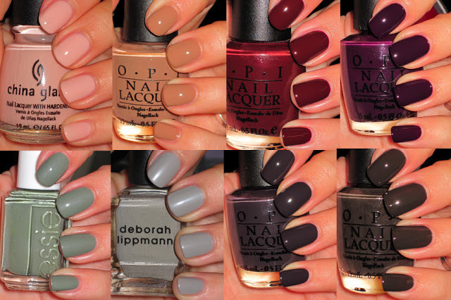 Fall Winter Nail Colors
 Best Winter Nail Polishes w Swatches