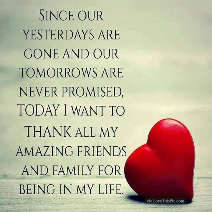 Family Appreciation Quotes
 Thank U Dear Friends ★ ★