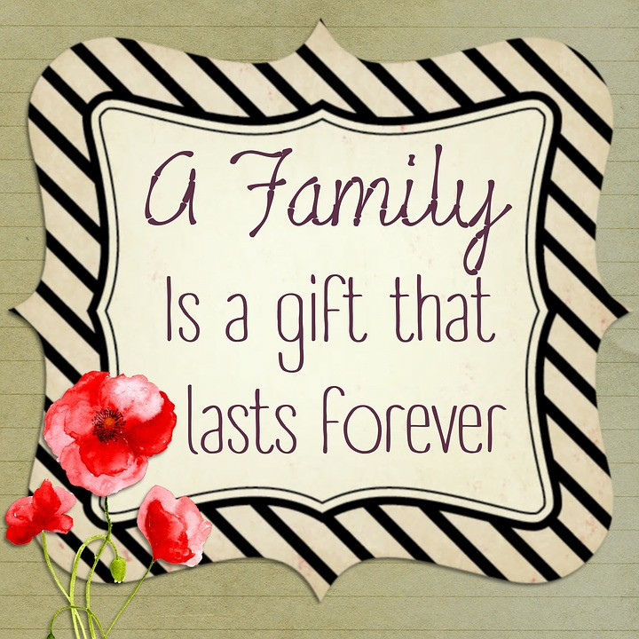 Family Image Quotes
 Free illustration Quote Wall Art Message Family Free