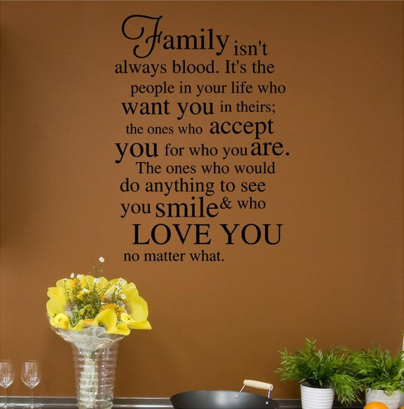 Family Isn'T Always Blood Quote
 Unavailable Listing on Etsy