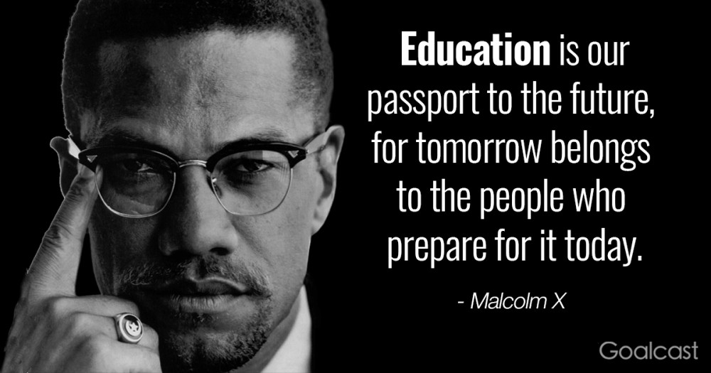 Famous Quotes About Education
 Thoughts on Black History Month 🏿 – Glamourally Julie