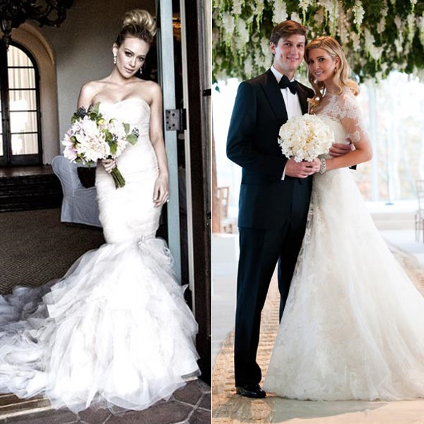 Famous Wedding Gowns
 Celebrities who wore Vera Wang on their wedding day