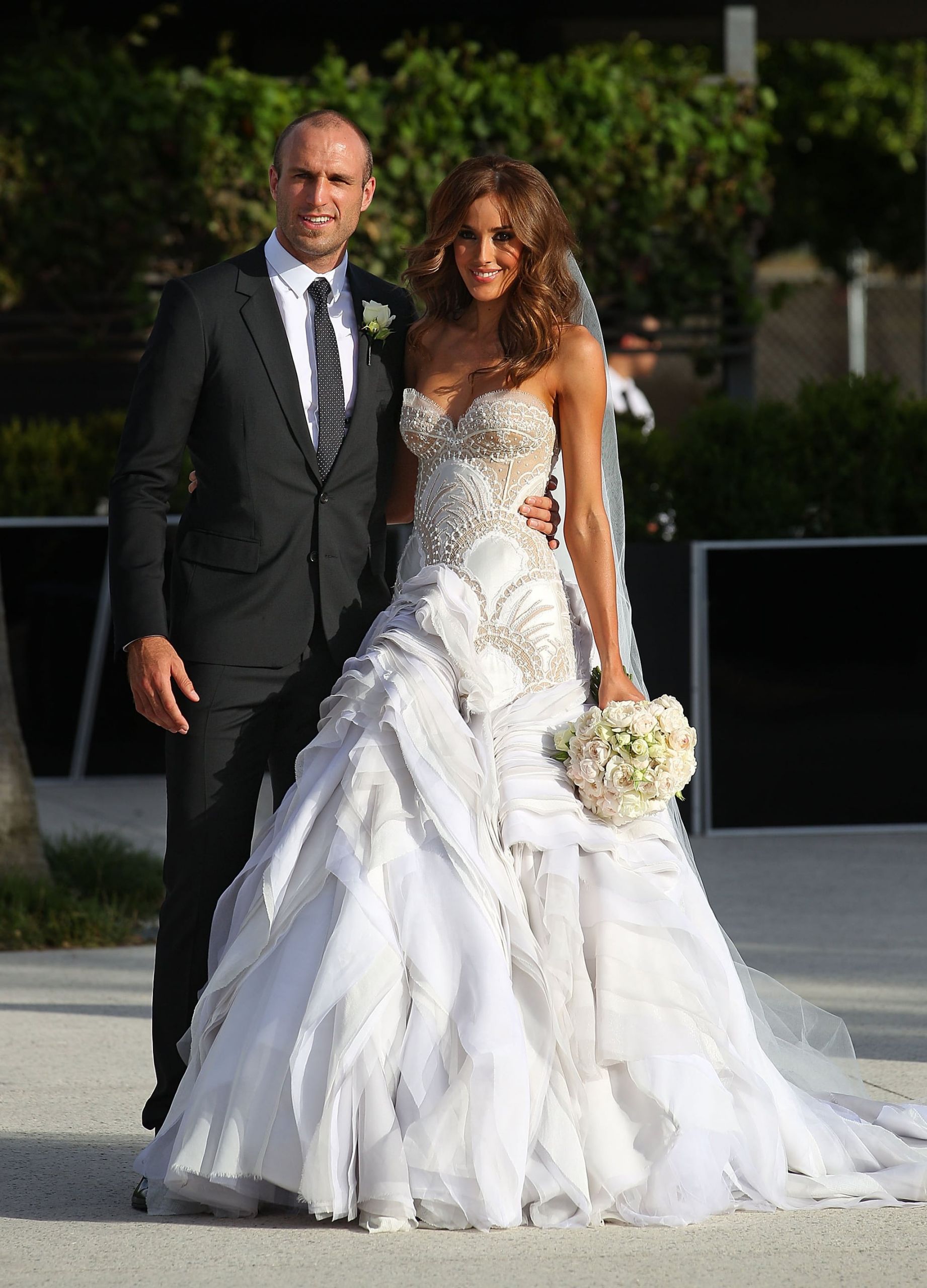 Famous Wedding Gowns
 of Celebrity Wedding Dresses Including Grace