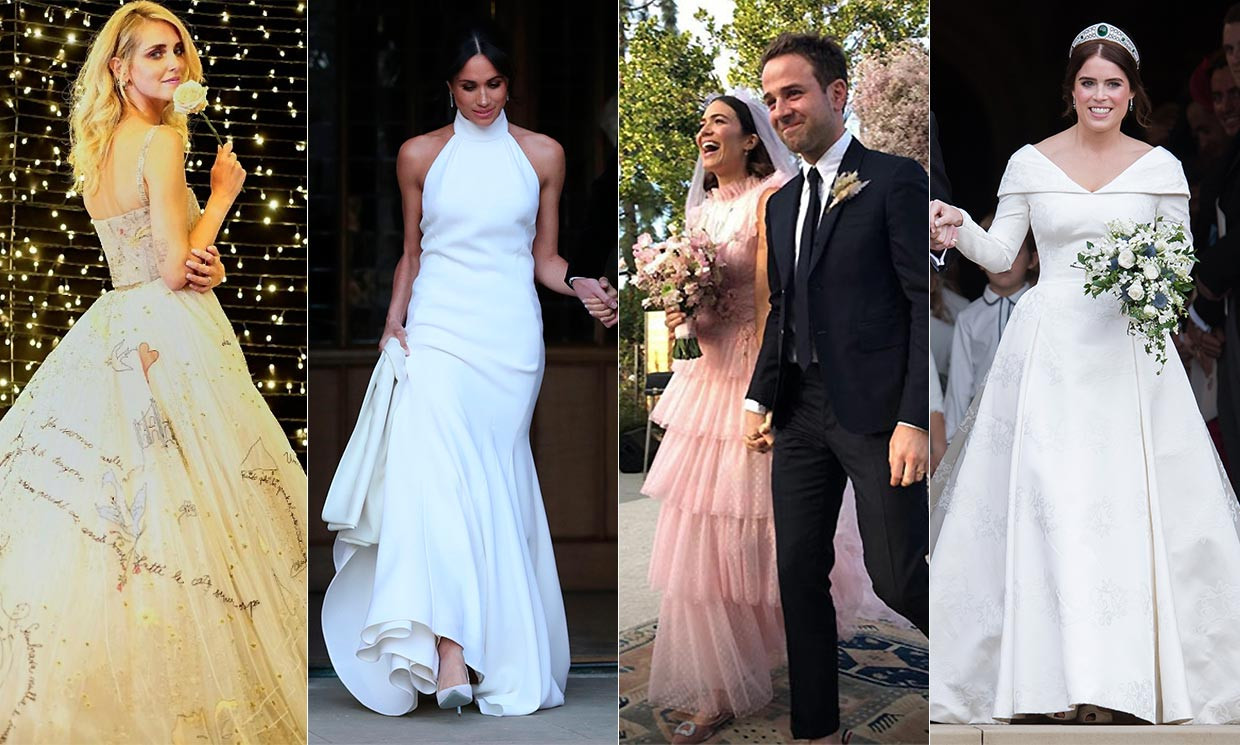 Famous Wedding Gowns
 Most stylish celebrity brides of 2018 Meghan Markle