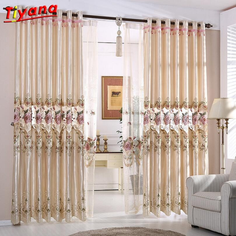 Fancy Curtains For Living Room
 Aliexpress Buy Modern Living Room Curtains Rich