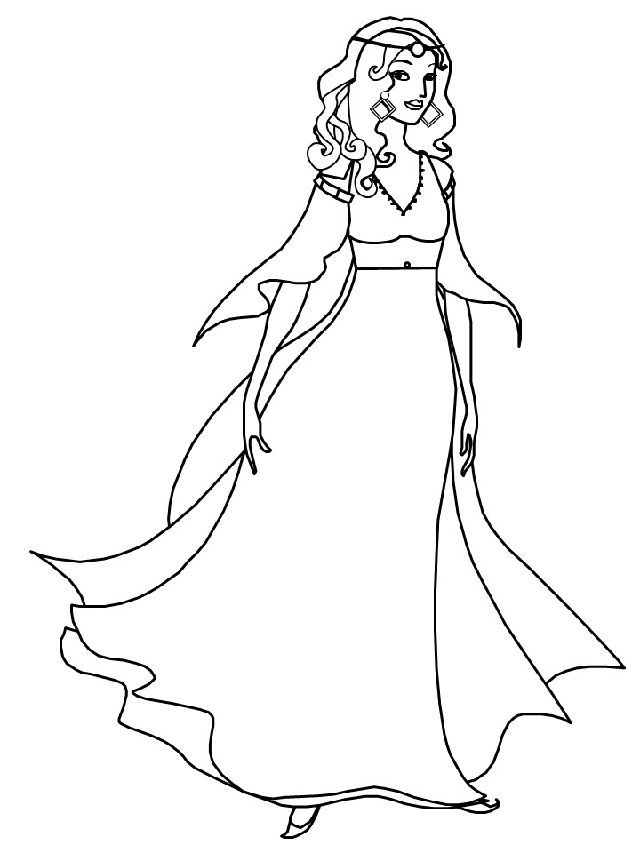 Fashion Coloring Pages For Girls
 Fashion Coloring Pages For Girls Printable Coloring Home