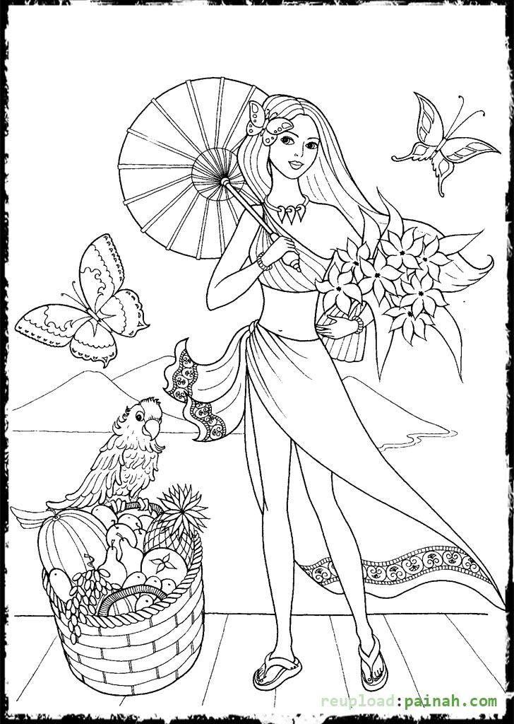 Fashion Coloring Pages For Girls
 48 best images about Coloring Pages on Pinterest