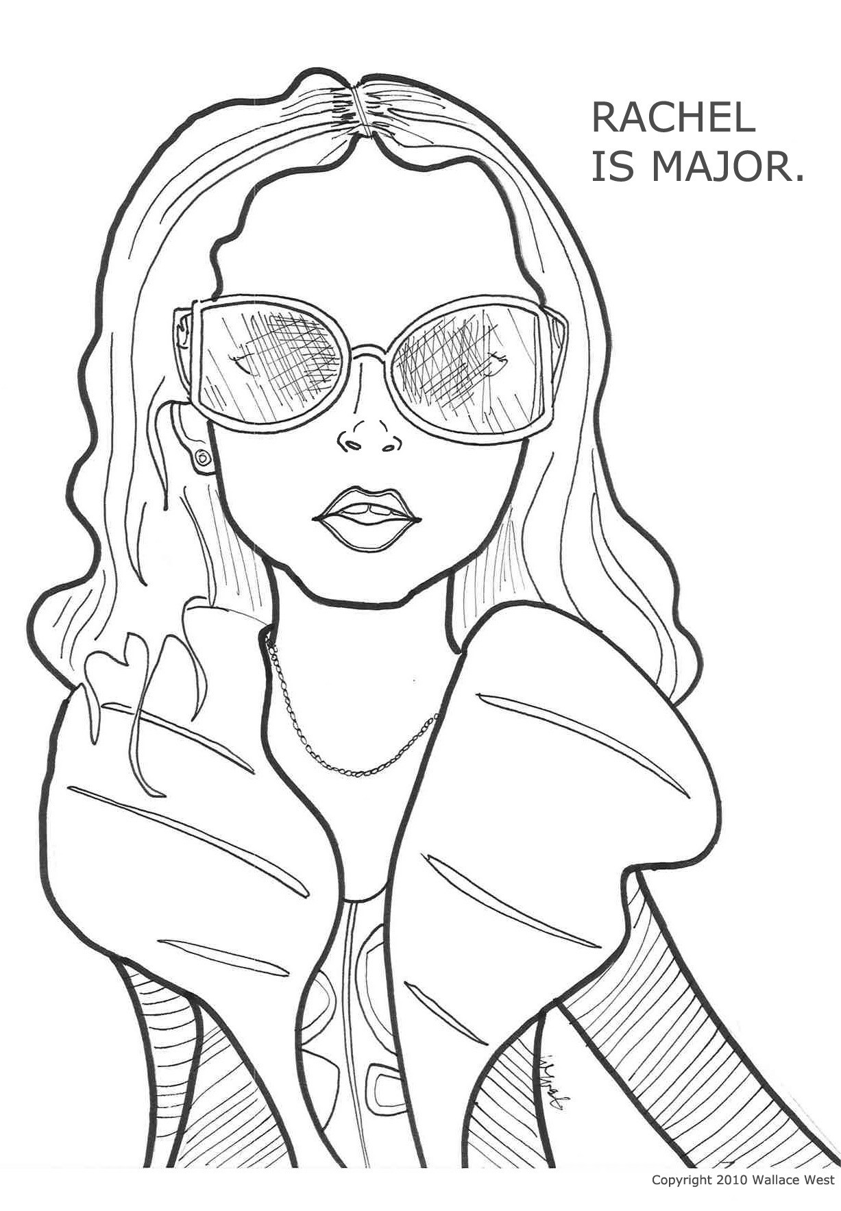 Fashion Coloring Pages For Girls
 FASHION IS FREE FASHION WEEK COLORING PAGES