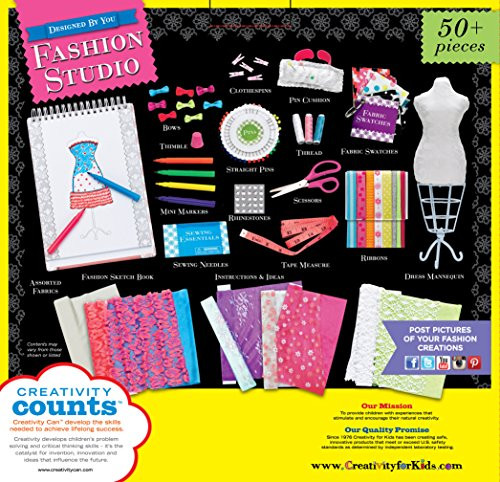 Fashion Designer Kit For Kids
 Creativity for Kids Designed by You Fashion Studio