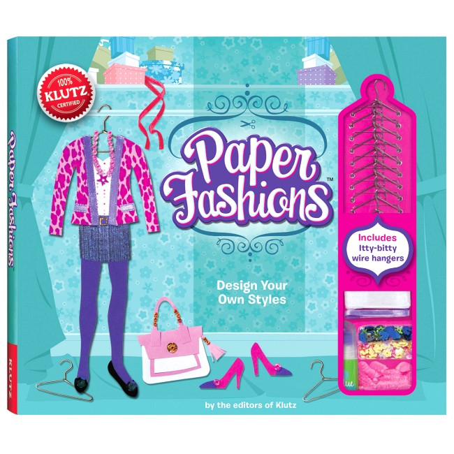Fashion Designer Kit For Kids
 Paper Fashions Craft Kit for Kids & Teens Klutz Craft