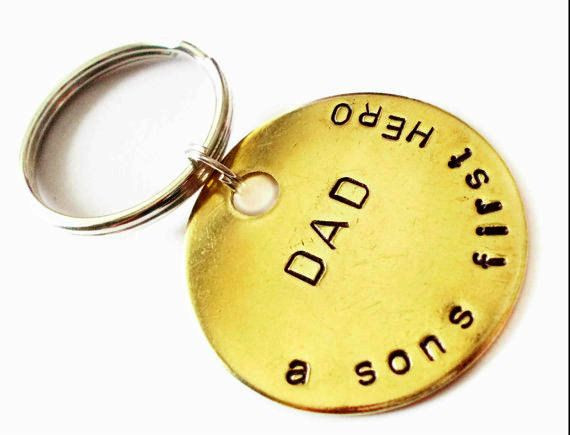 Father And Son Gift Ideas
 Dad a sons first HERO Fathers Day New Daddy Father son