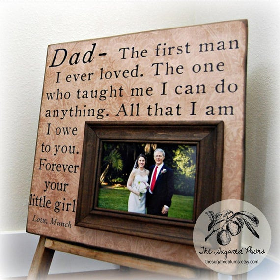 Father Of The Bride Gift Ideas
 Father of the Bride Wedding Thank You Gift Personalized