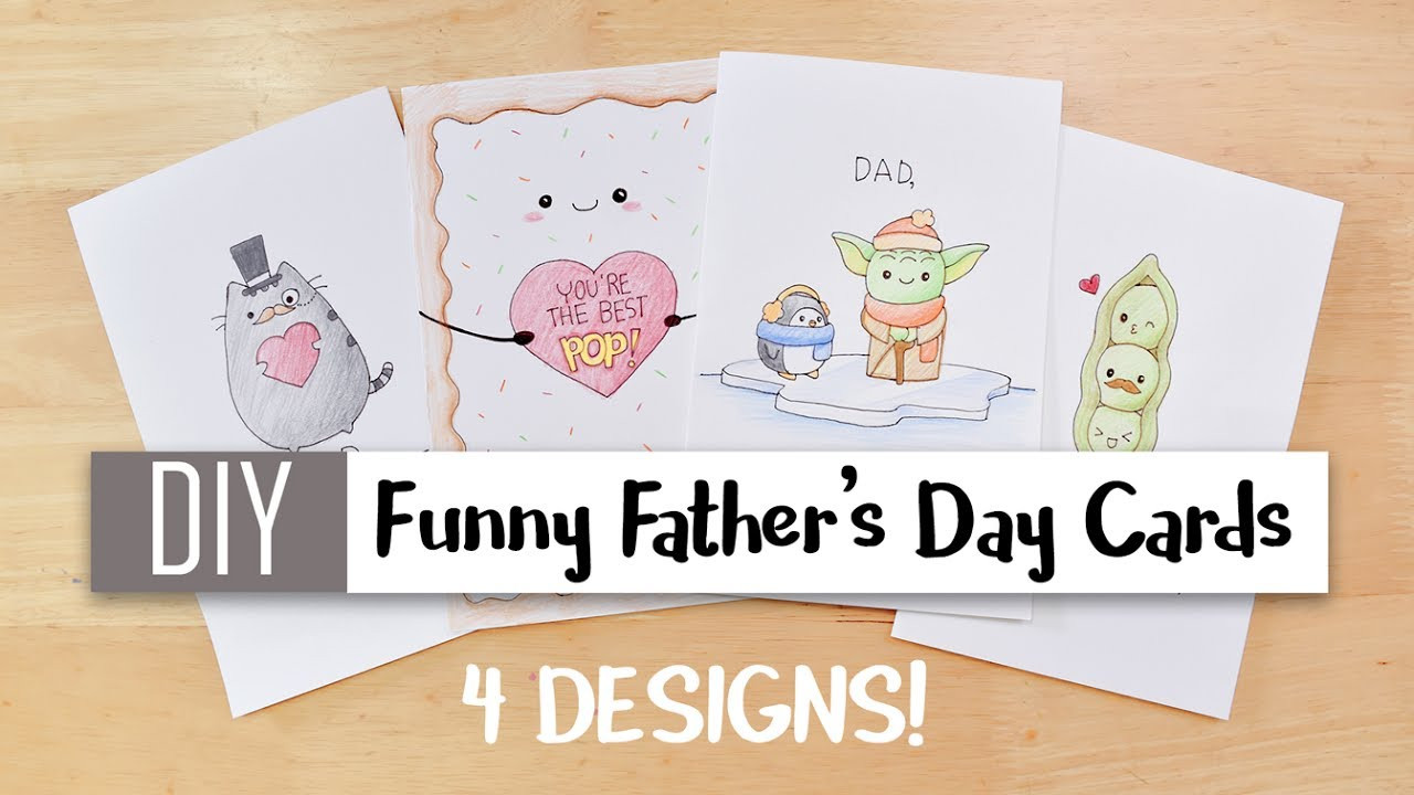 Father'S Day Gift Card Ideas
 DIY Funny Father’s Day Cards Easy – 4 Cute Puns Card