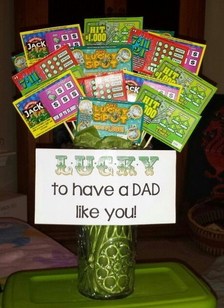 Father'S Day Gift Ideas From Child
 Lottery Bouquet