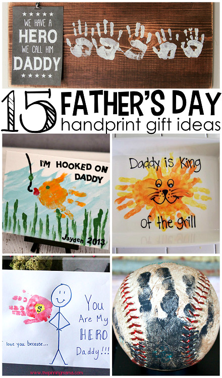 Father'S Day Gift Ideas From Toddlers
 Father s Day Handprint Gift Ideas from Kids