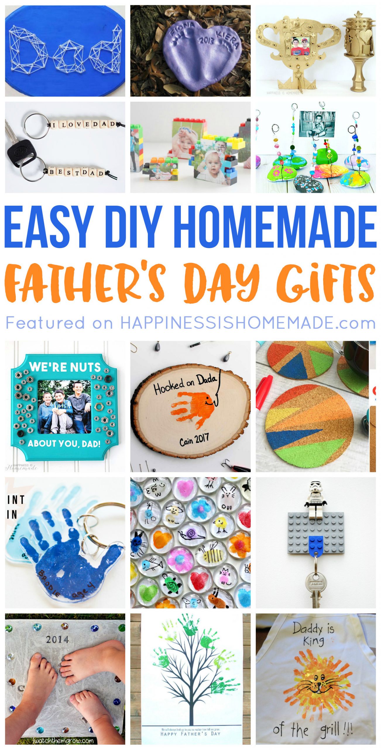 Fathers Day DIY Gifts
 20 Homemade Father s Day Gifts That Kids Can Make
