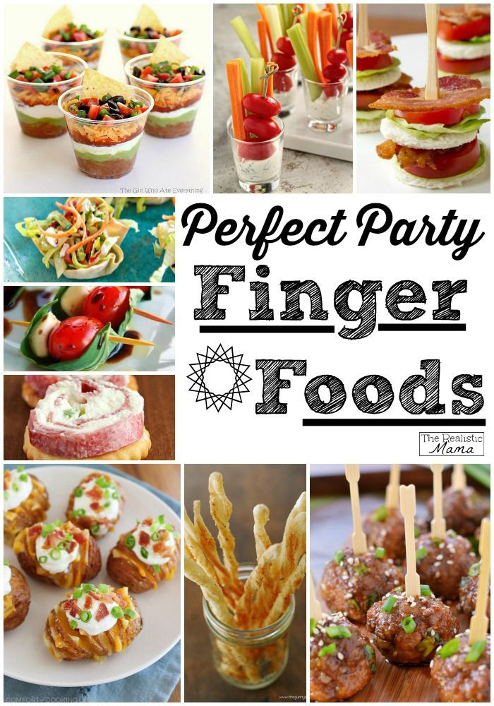 Finger Food Ideas For Toddler Birthday Party
 15 Party Finger Foods Food & Drink that I love