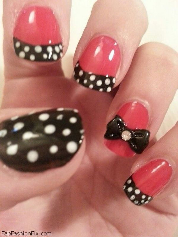 Finger Nails Are Pretty
 45 Wonderful Bow Nail Art Designs Hative