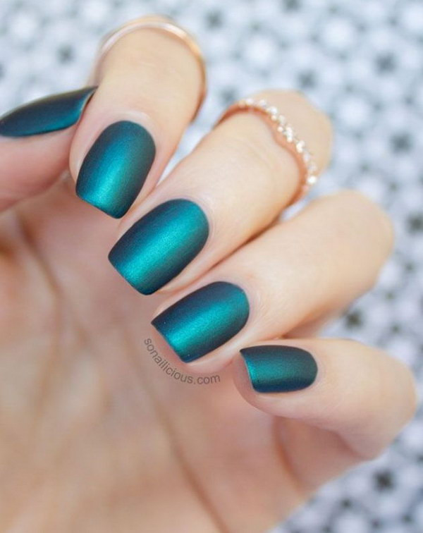 Finger Nails Are Pretty
 40 Elegant and Amazing Green Nail Art Designs That Will