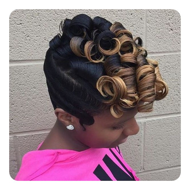 Finger Waves Updo Hairstyles
 68 Vintage Finger Waves Hairstyles You Will Want