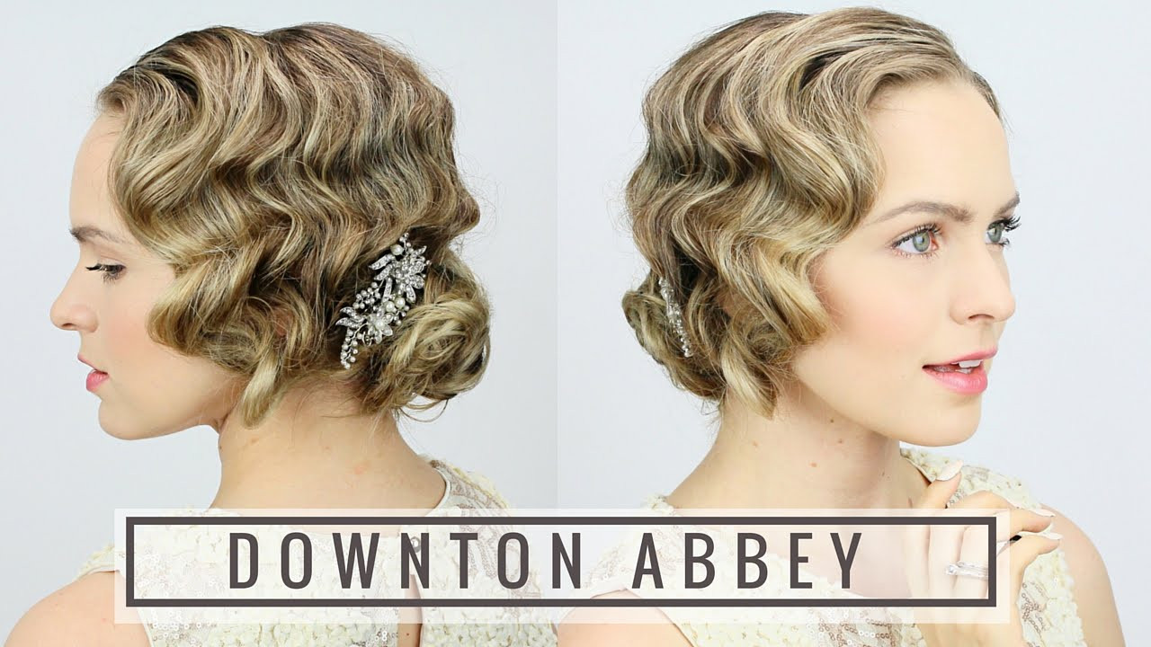 Finger Waves Updo Hairstyles
 1920 s Finger Wave Updo