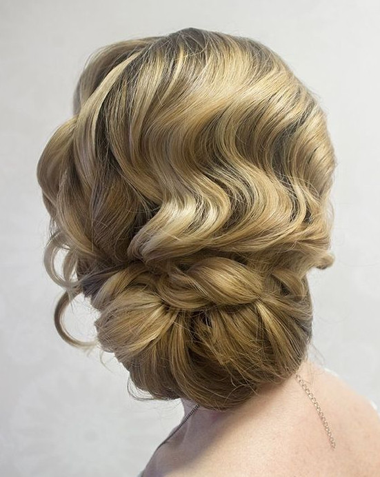 Finger Waves Updo Hairstyles
 30 Glamorous Finger Wave Styles For Any Hair Length