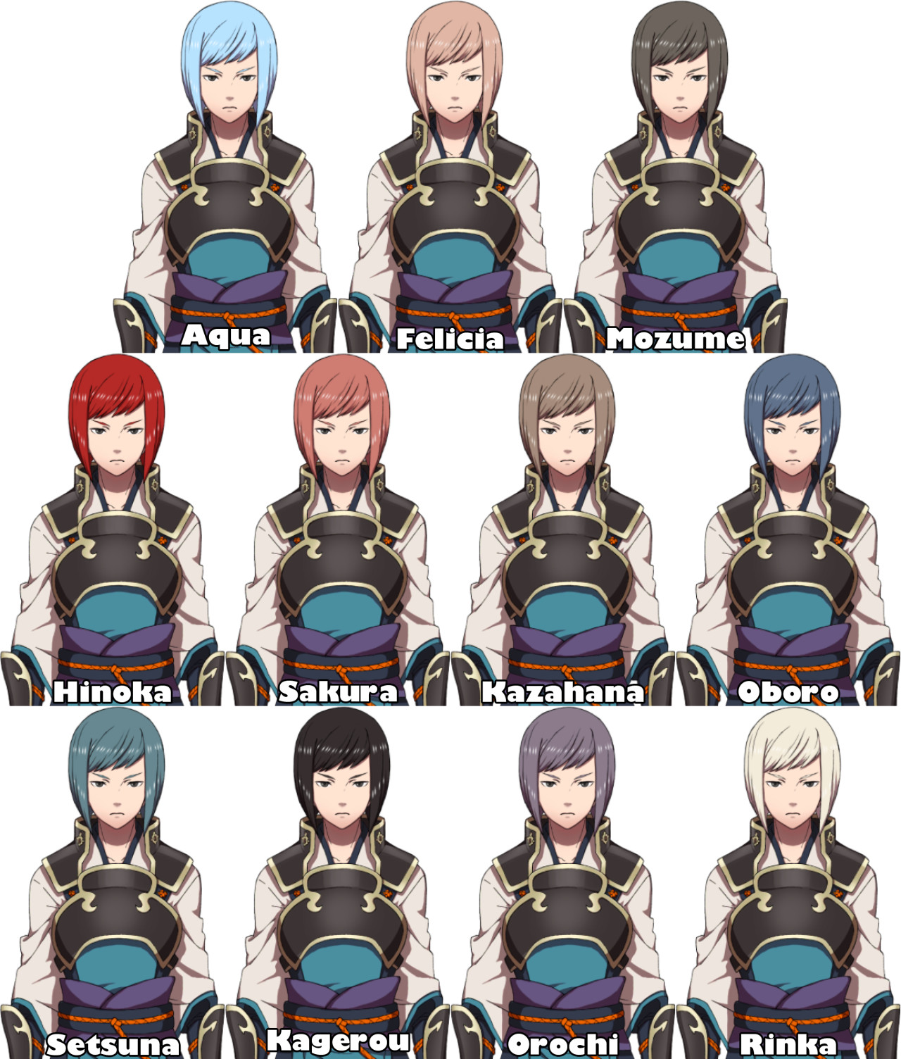 Fire Emblem Awakening Children Hair Color
 Yet another child who looks good with even the oddest hair