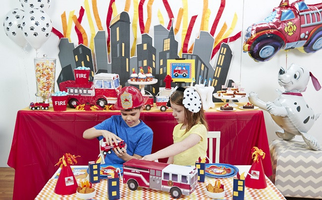 Firefighter Birthday Party Supplies
 Fireman Birthday Party Ideas