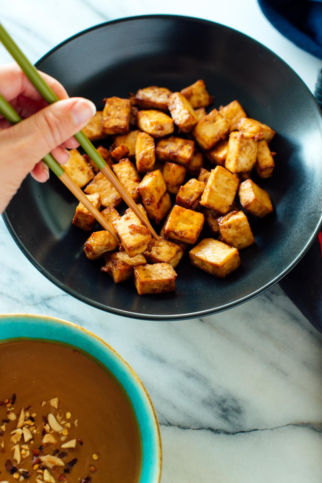 Firm Tofu Recipes
 How to Make Crispy Baked Tofu Cookie and Kate